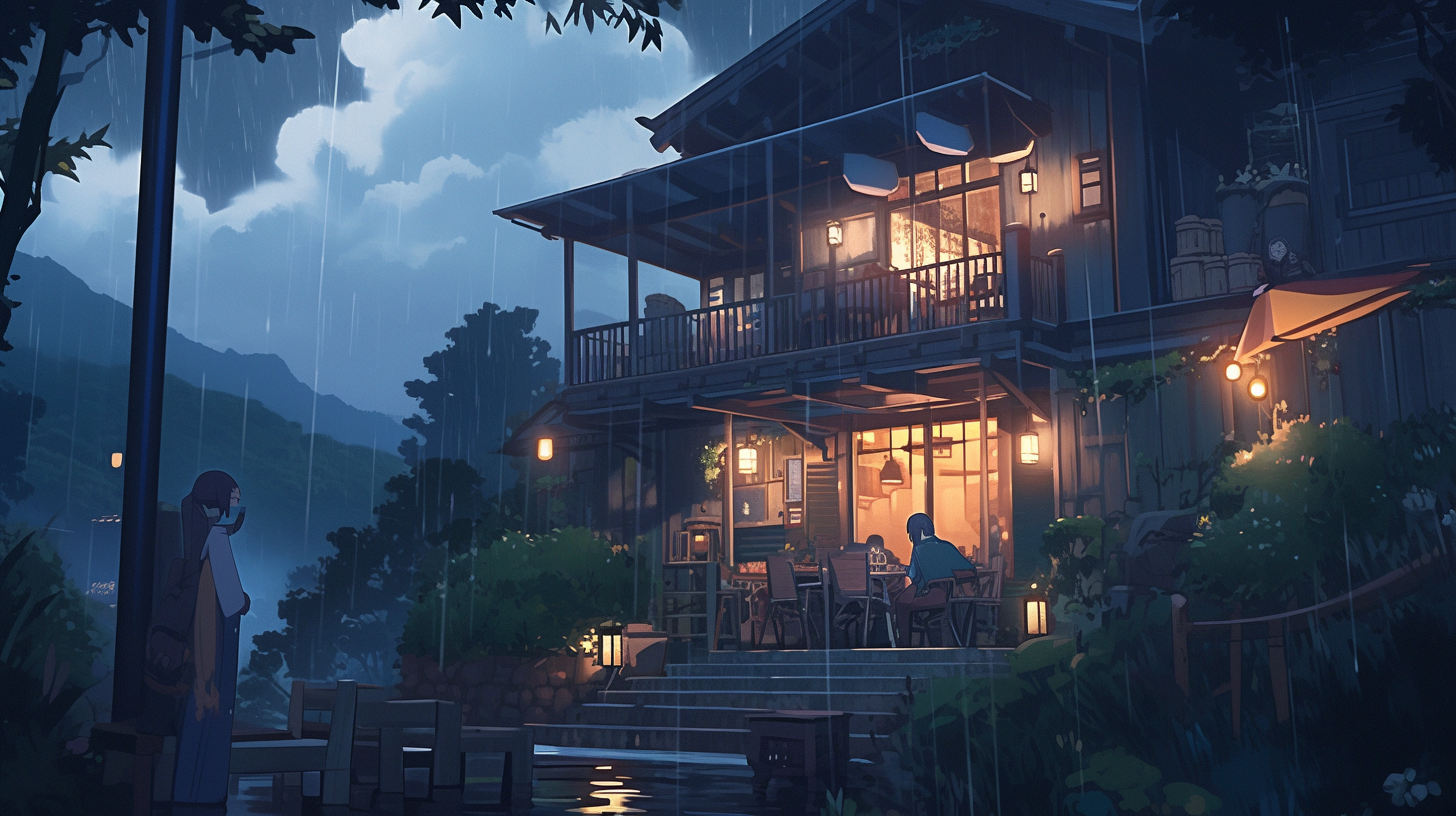 After Effects 下雨的特效